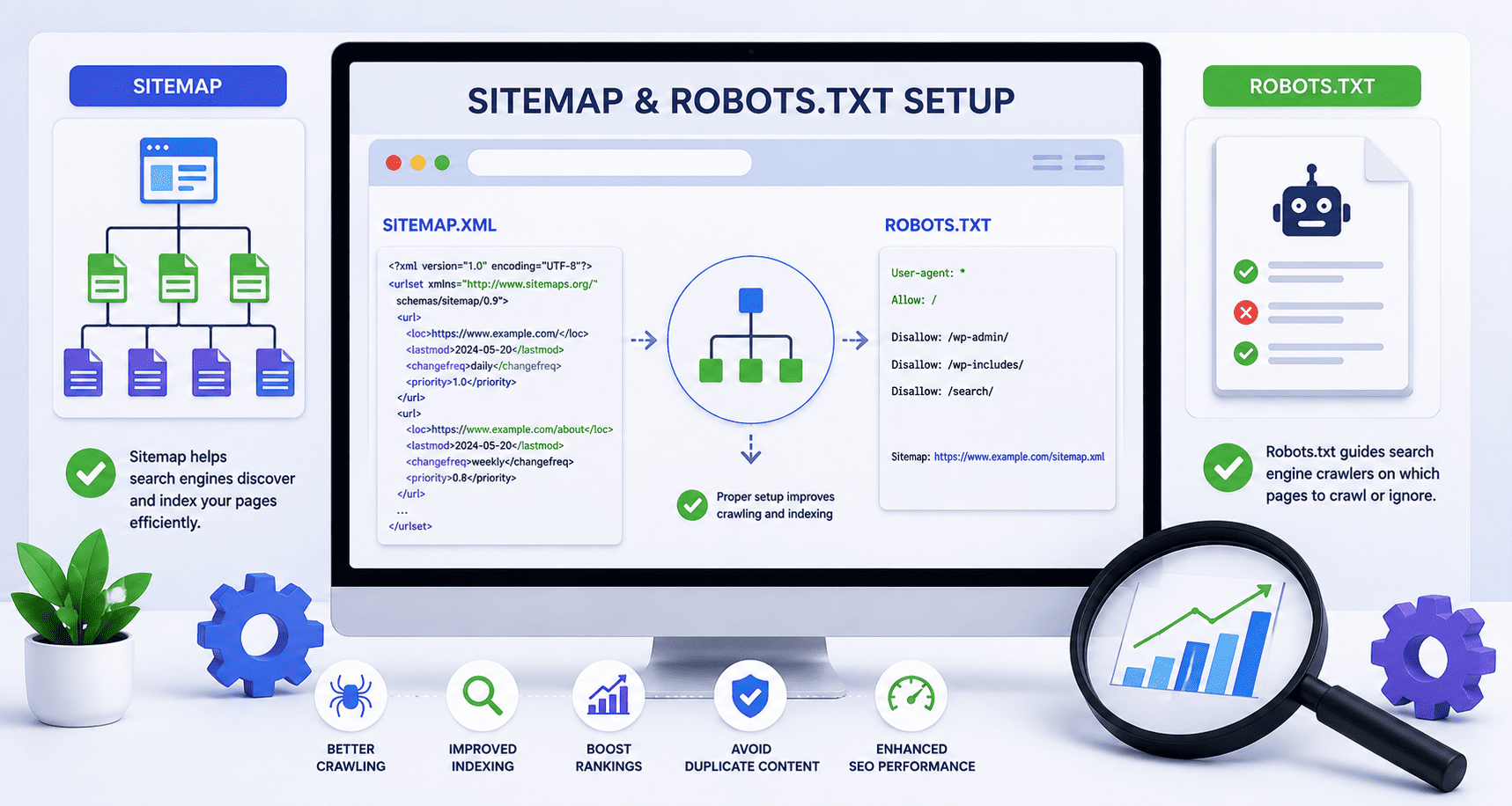Sitemap & Robots.txt Setup