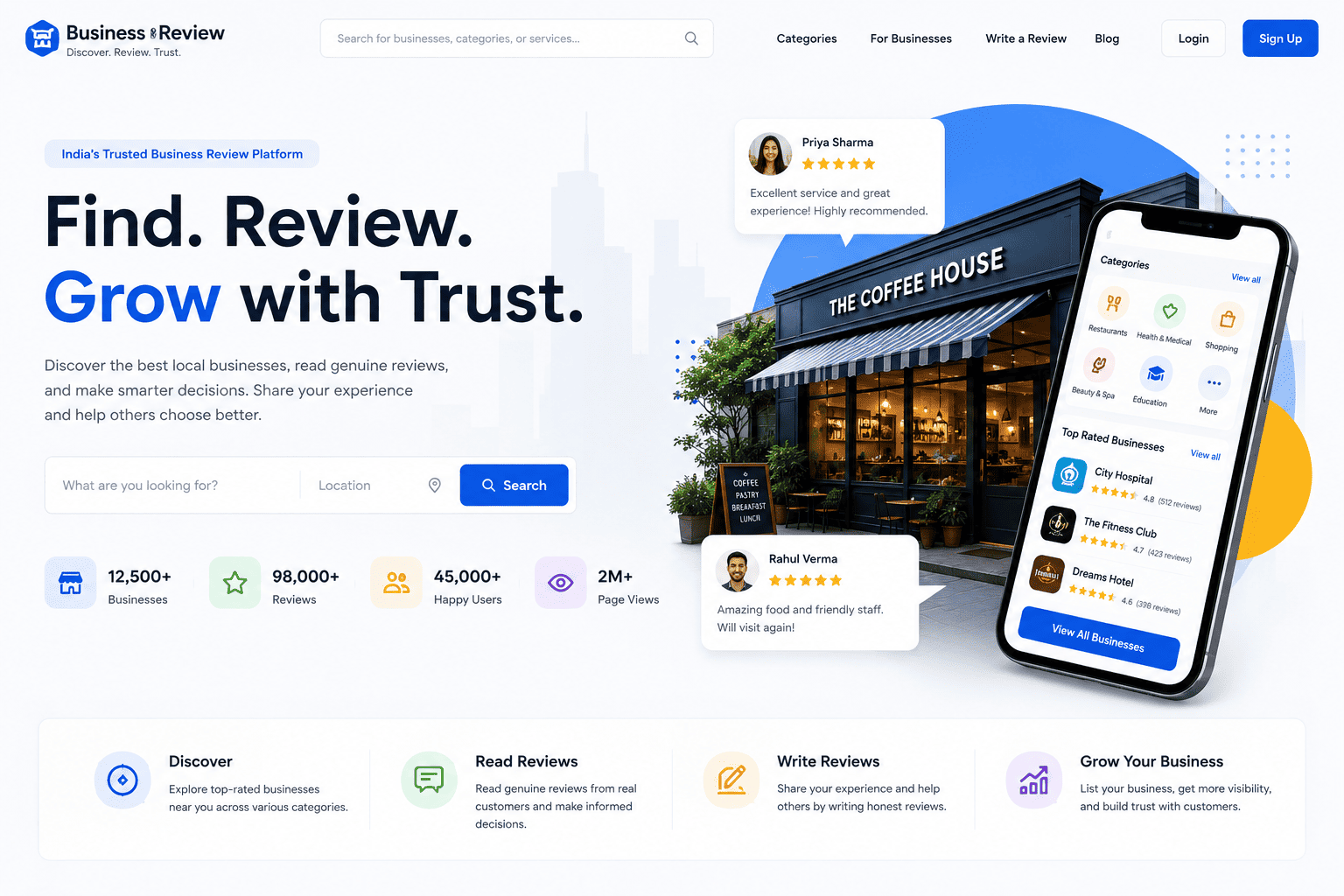 Business Review Platform